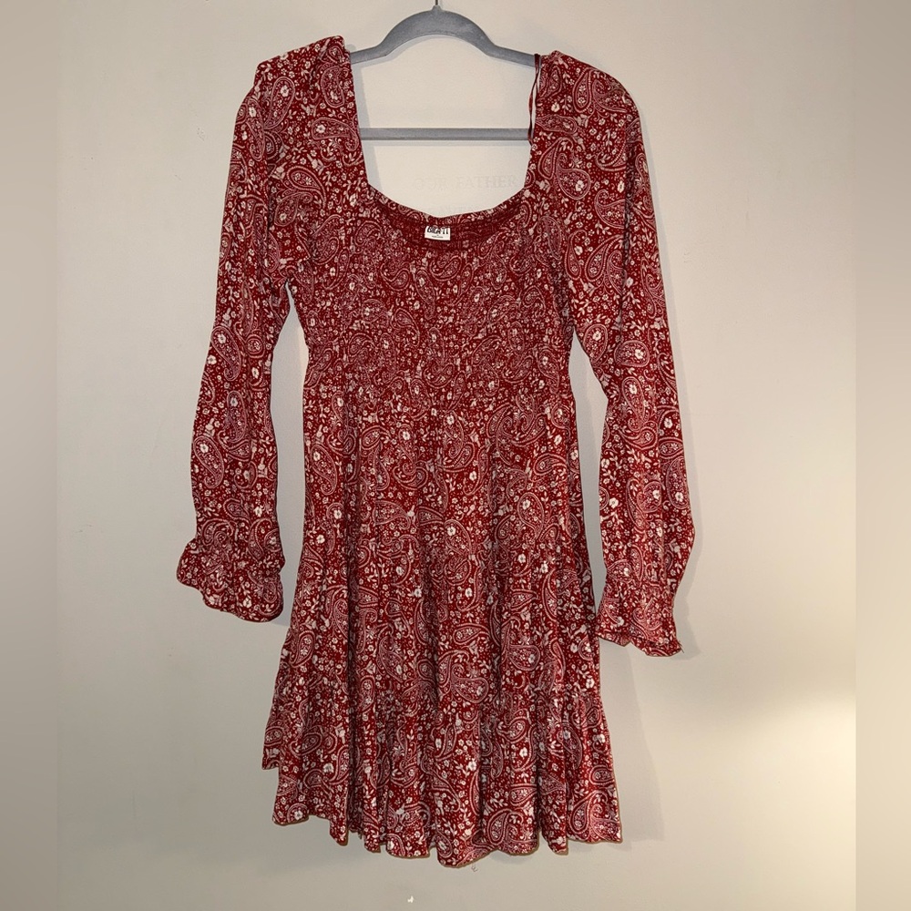 Paisley Mini Dress